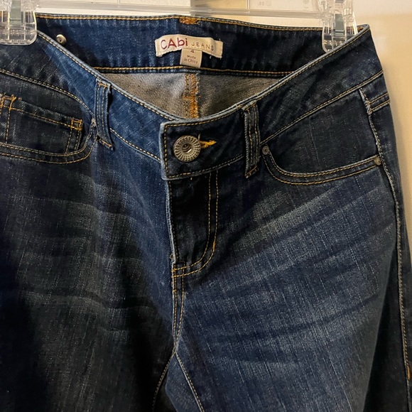 Cabi Jeans size 4 tapered legs 30 waist 30 inseam preowned - Picture 6 of 9